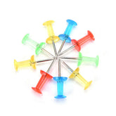 Dl Thumb Pin Color Transparent Multicolor Head Push Pins